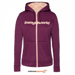 SUDADERA MUJER TRANGO LIENA | MORADO/ROSA