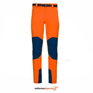 PANTALON HOMBRE TRANGO MOURELLE DR | NARANJA/AZULOSCURO