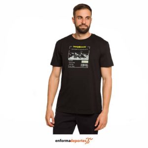 CAMISETA HOMBRE TRANGO ARUCA | NEGRO