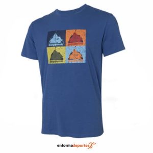 CAMISETA HOMBRE TRANGO NAHANNI | AZUL