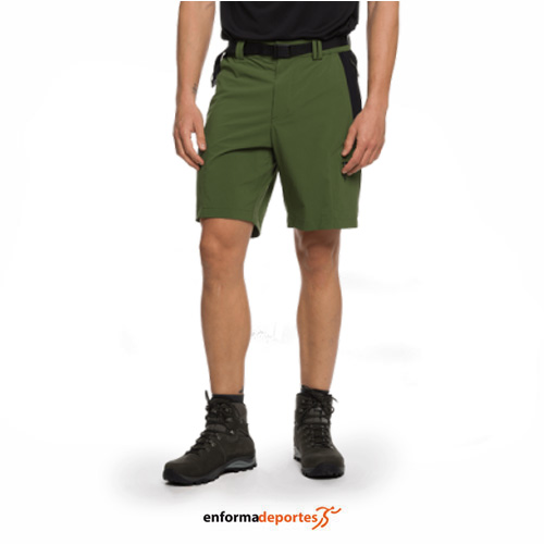 PANTALON CORTO HOMBRE TRANGO ALLO SF | KAKI/NEGRO - Imagen 2