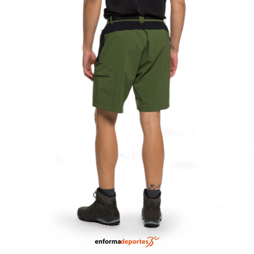 PANTALON CORTO HOMBRE TRANGO ALLO SF | KAKI/NEGRO - Imagen 3