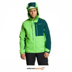 Chaqueta Hombre Trango TRX2 Shell Lt Evo | VERDE/VERDE OSCURO