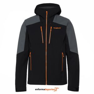 CHAQUETA HOMBRE TRANGO NORWICH | NEGRO/ANTRACITA