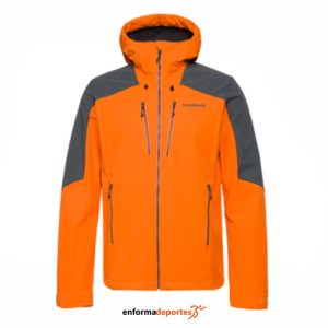 CHAQUETA HOMBRE TRANGO NORWICH | NARANJA/ANTRACITA