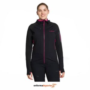 Chaqueta Mujer Trango Marle | NEGRO/FUXIA