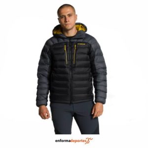Chaqueta Hombre Trango Lugo V02 | NEGRO/ANTACITA