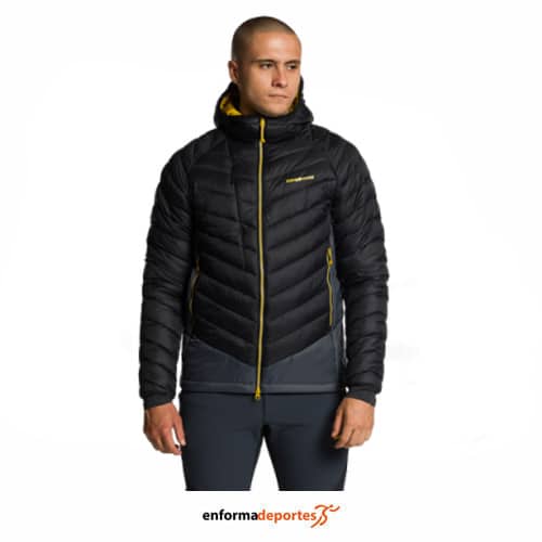 Chaqueta Hombre Trango Medel V02 | NEGRO/ANTRACITA - Imagen 2