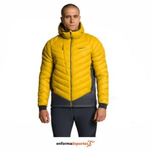 Chaqueta Hombre Trango Medel V02 | MOSTAZA/NEGRO