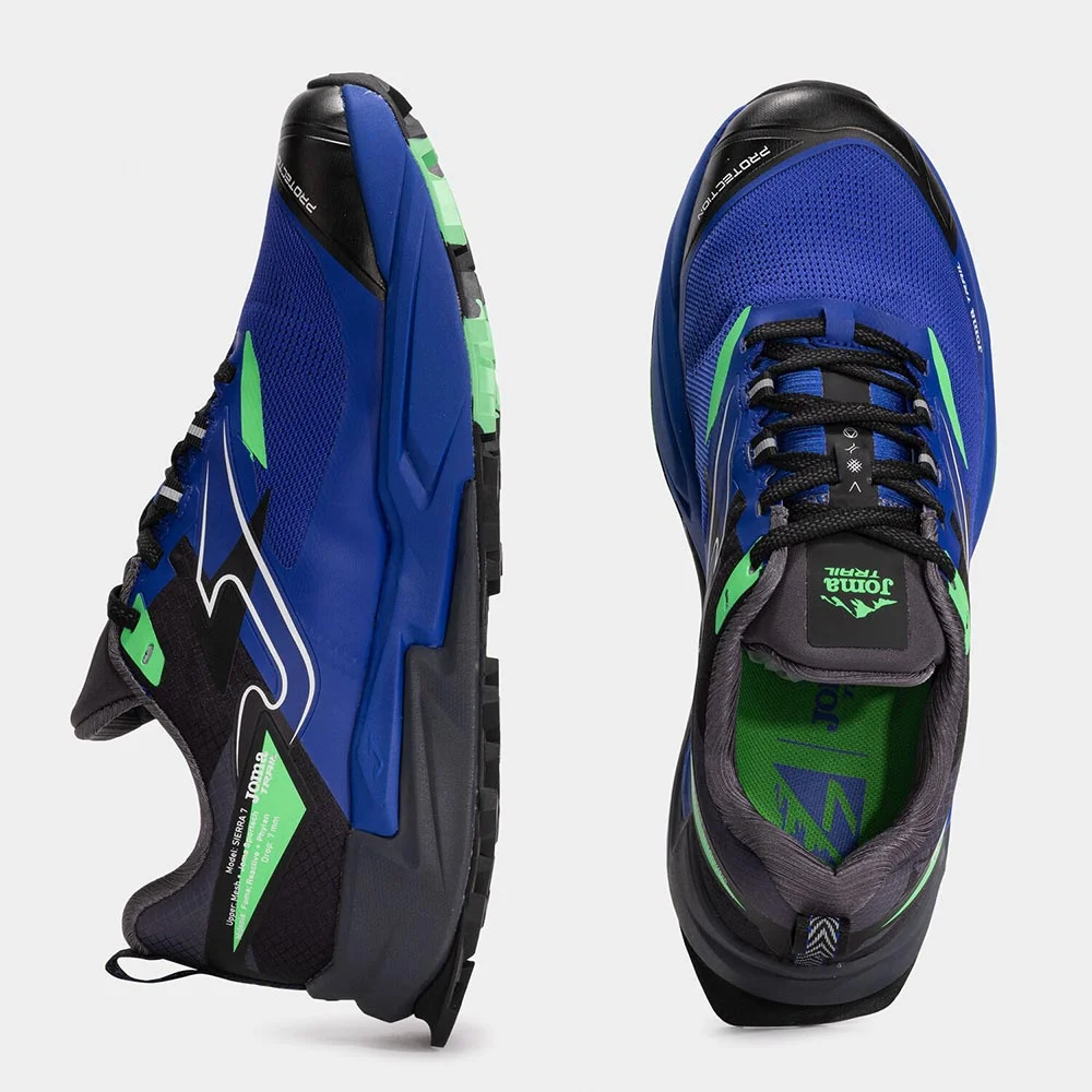 Zapatillas Trail Running Sierra Men 2504 Azul Eléctrico - Imagen 5