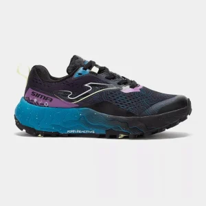 Zapatillas Trail Running Sima Lady 2501 Negro Azul
