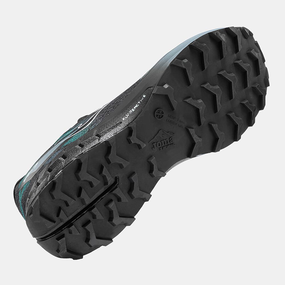 Zapatillas Trail Running Tr-7 2601 Negro Turquesa - Imagen 4