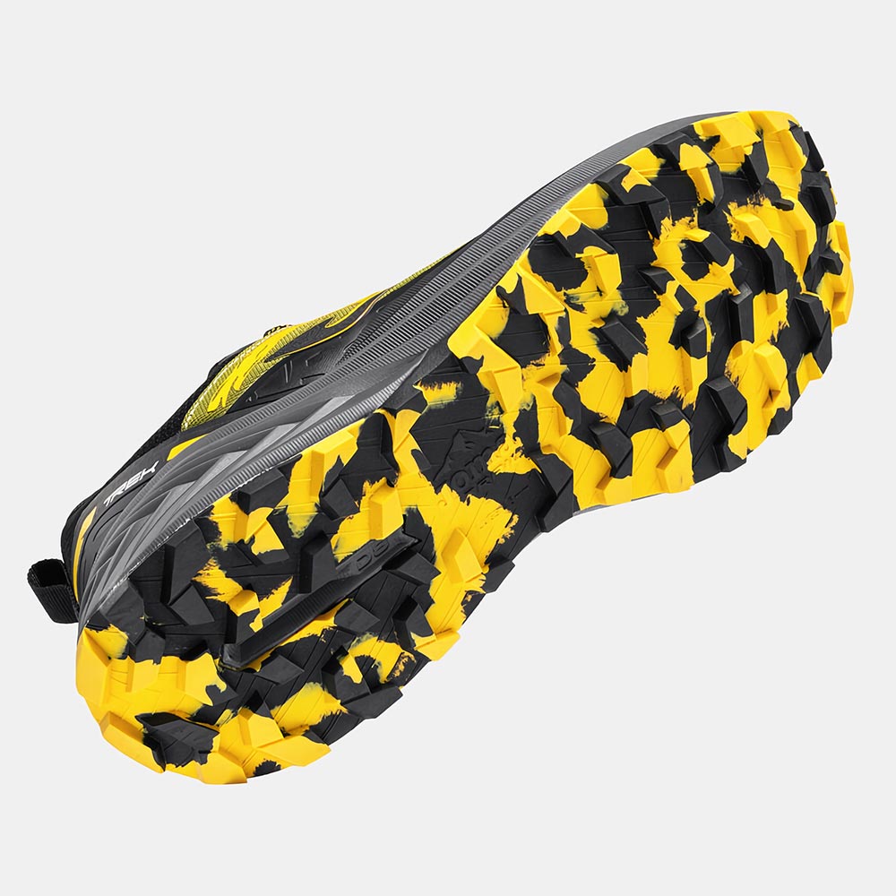 Zapatillas Trail Running Trek Men 2623 Verde Amarillo Negro - Imagen 6