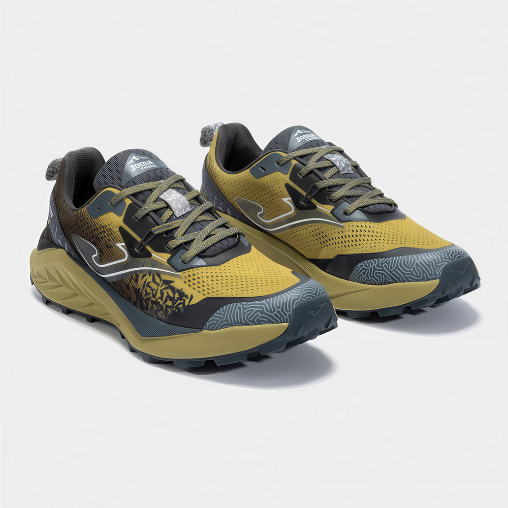 Zapatillas Trail Running Tundra Men 2527 Caqui Gris Oscuro - Imagen 3