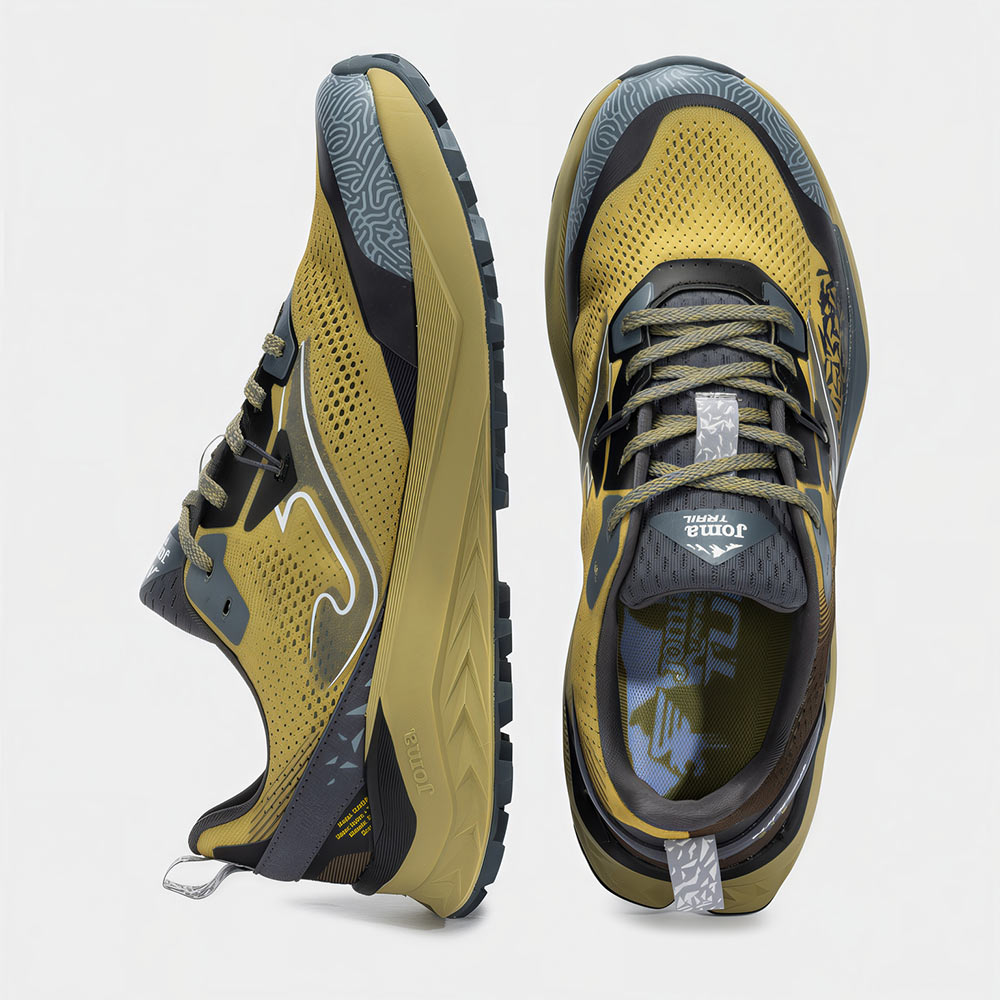 Zapatillas Trail Running Tundra Men 2527 Caqui Gris Oscuro - Imagen 5