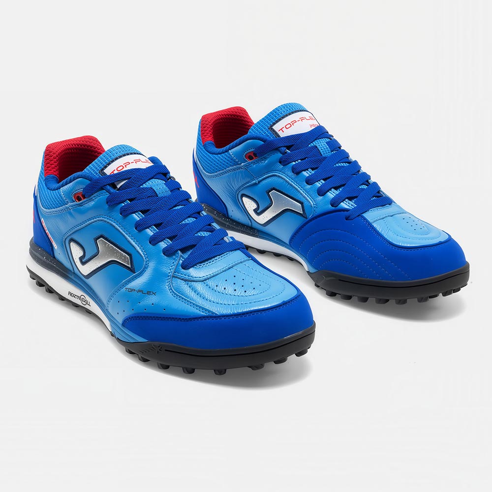 Zapatillas Futbol Top Flex Rebound 2605 TF Celeste Azul Royal - Imagen 3