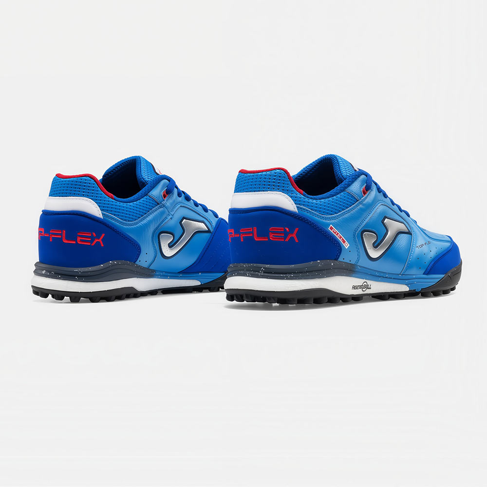 Zapatillas Futbol Top Flex Rebound 2605 TF Celeste Azul Royal - Imagen 6
