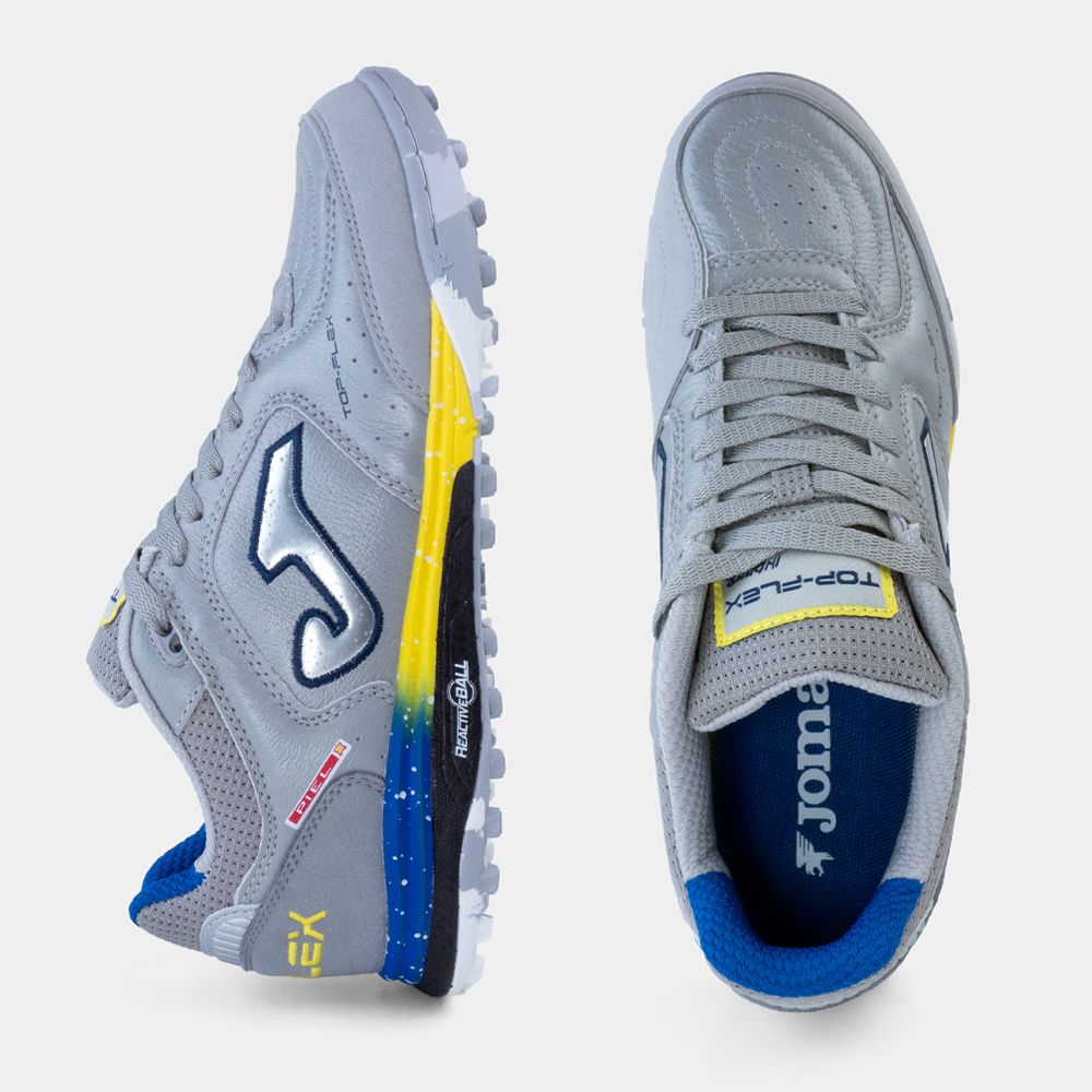 Zapatillas Futbol Top Flex Rebound 2612 TF Gris - Imagen 3