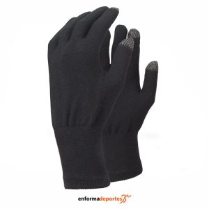 GUANTES UNISEX TREKMATES MERINO TOUCH | BLACK