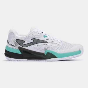 Zapatillas Tenis Roland Men 2402 Clay Men Blanco Turquesa