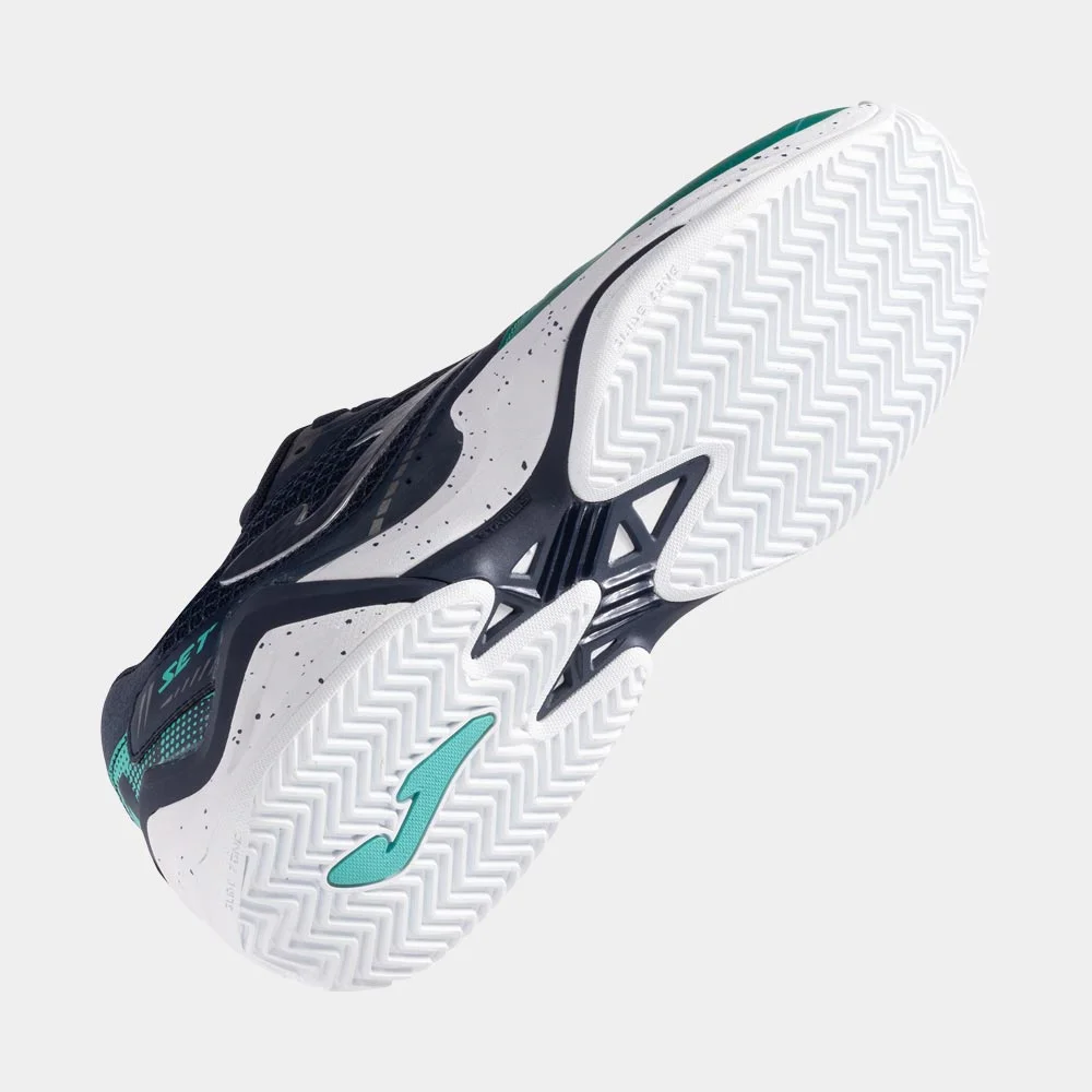 Zapatillas Tenis Set Men 2543 AC Turquesa Marino - Imagen 6