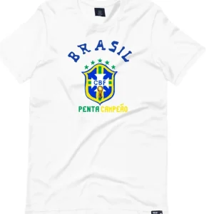 Camiseta Brasil Pentacampeaó