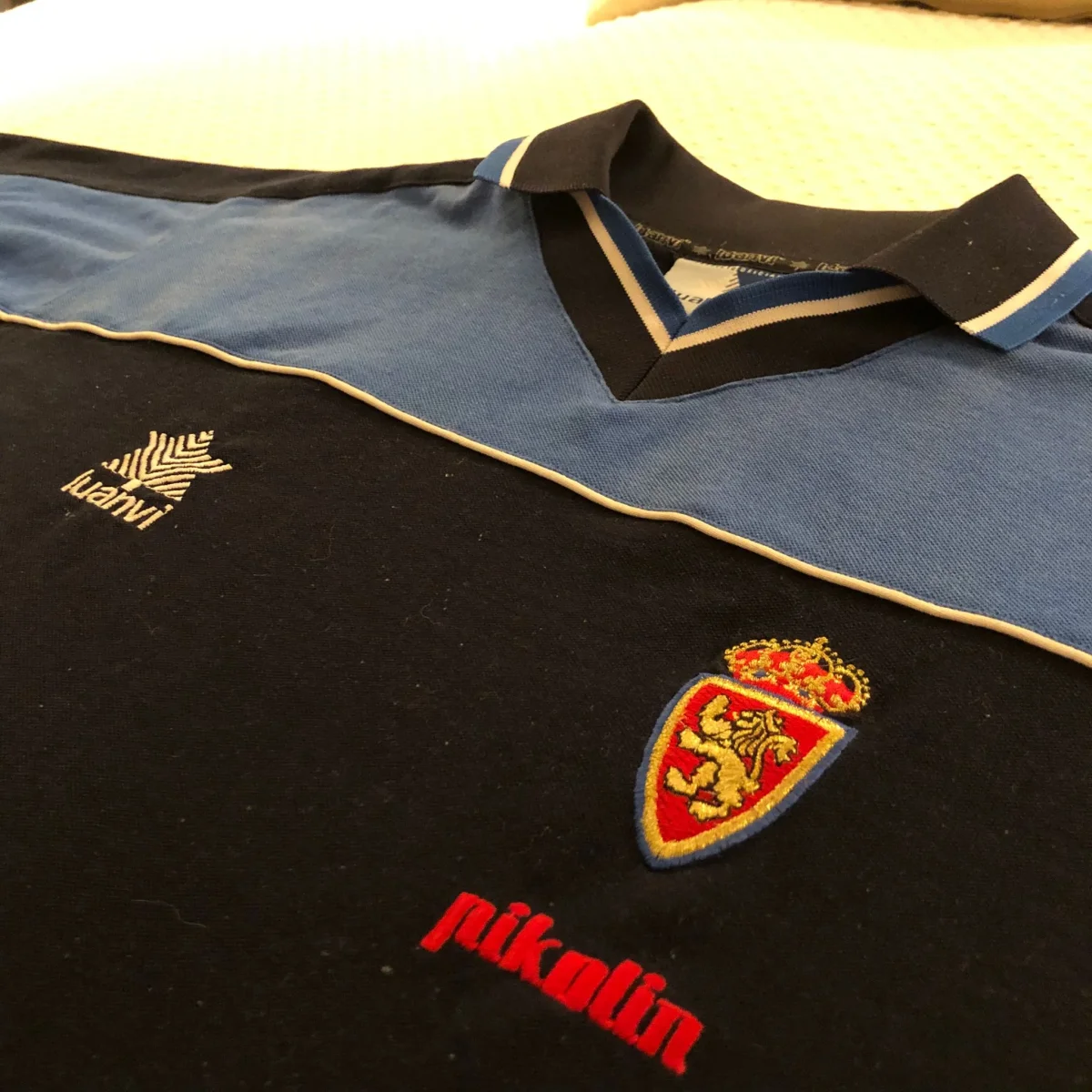 Polo de paseo Real Zaragoza de manga larga L - Imagen 4