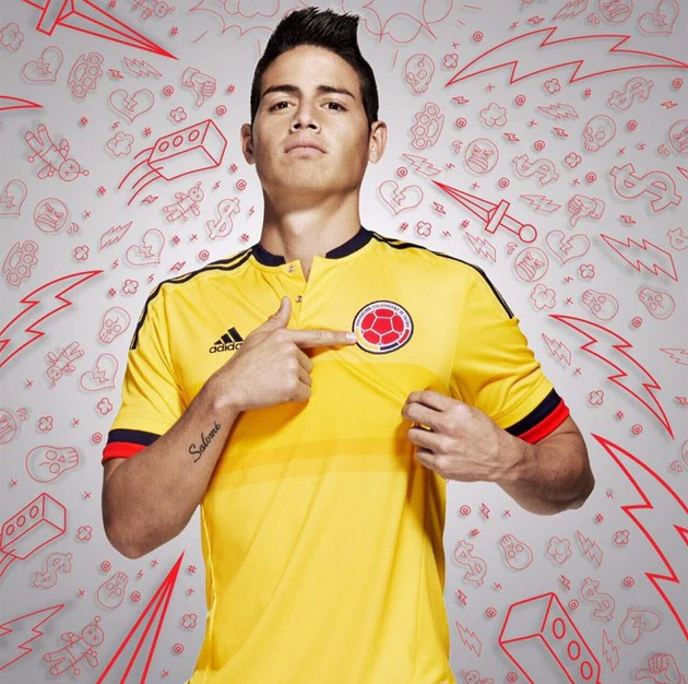 Camiseta Colombia 2015-16 M - Imagen 9