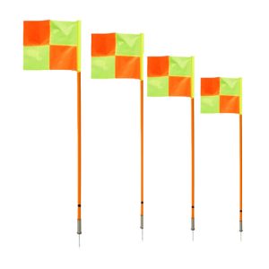 Set de bandera de esquina fútbol Runic