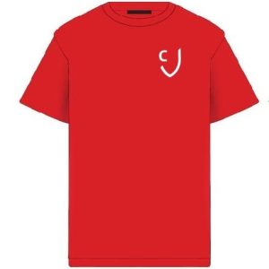 CAMISETA FUTBOL ROJA