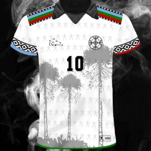 Camiseta Mapuche retro