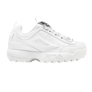 FILA DISRUPTOR II PREMIUM PARA DAMA COLOR BLANCO