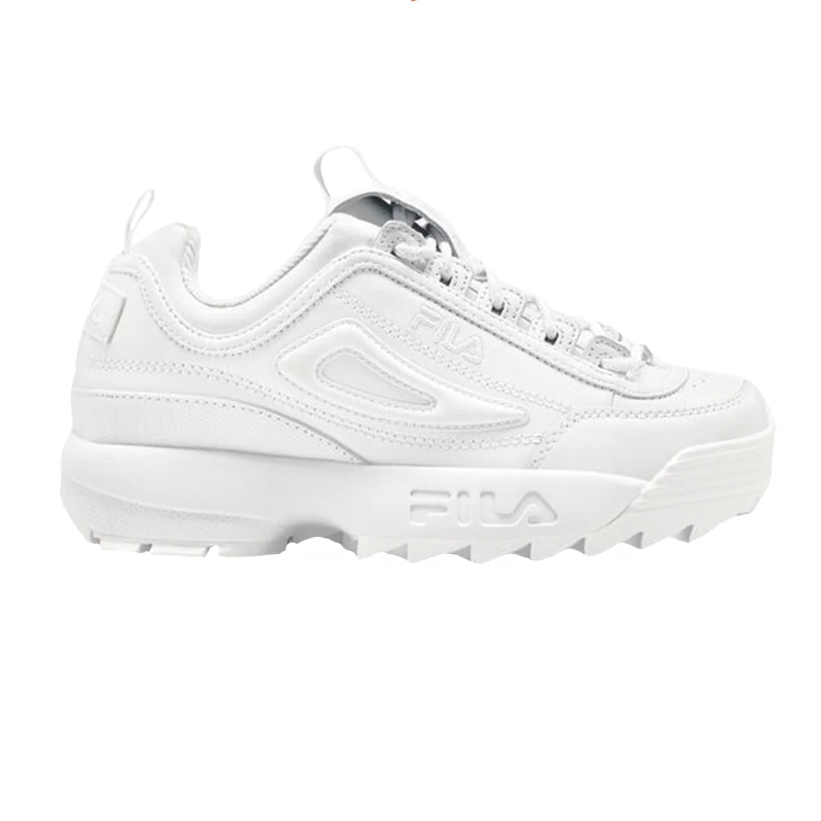 FILA DISRUPTOR II PREMIUM PARA DAMA COLOR BLANCO
