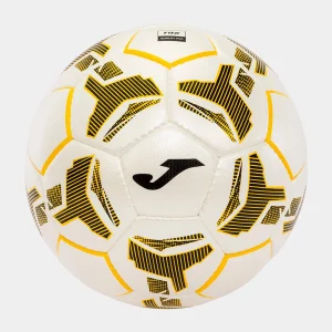 Balón Fútbol Flame II Blanco Amarillo Negro T5