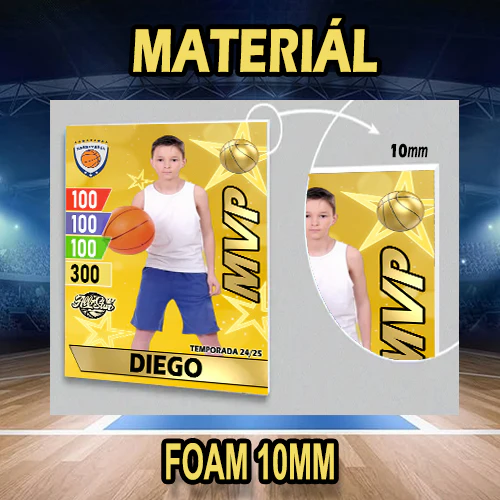 Cromo de Baloncesto Personalizado - Imagen 4