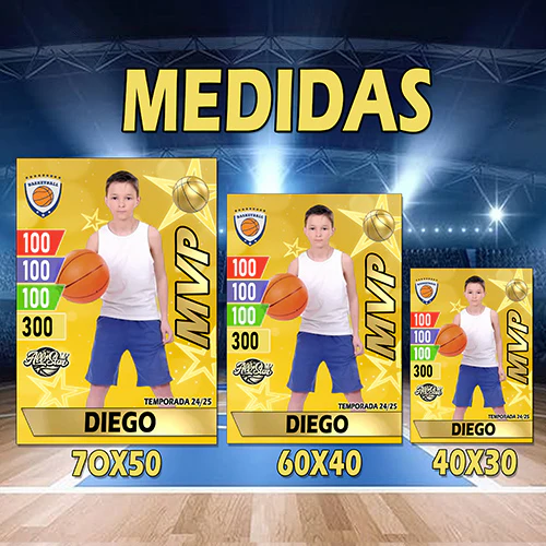 Cromo de Baloncesto Personalizado - Imagen 3