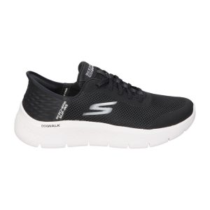 SKECHERS GO WALK FLEX- GRAND ENTRY (BLANCA-NEGRA) 124836/BKW